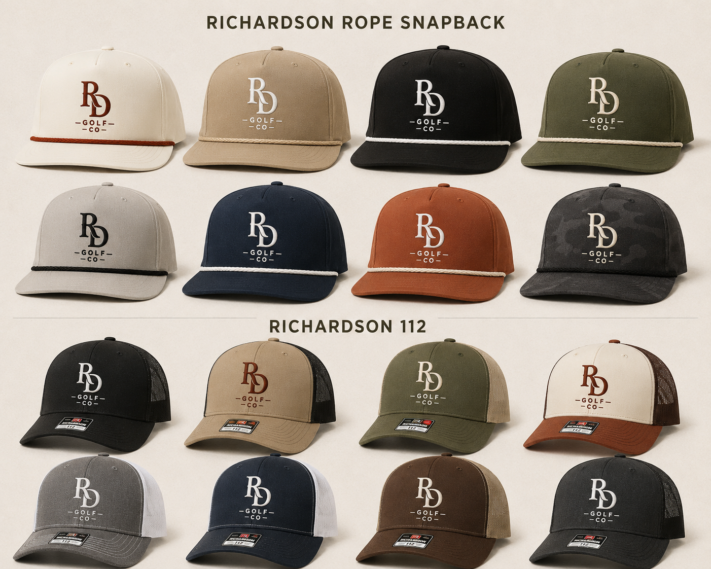 Richardson 112 Trucker Hat – Red Dirt Golf Co