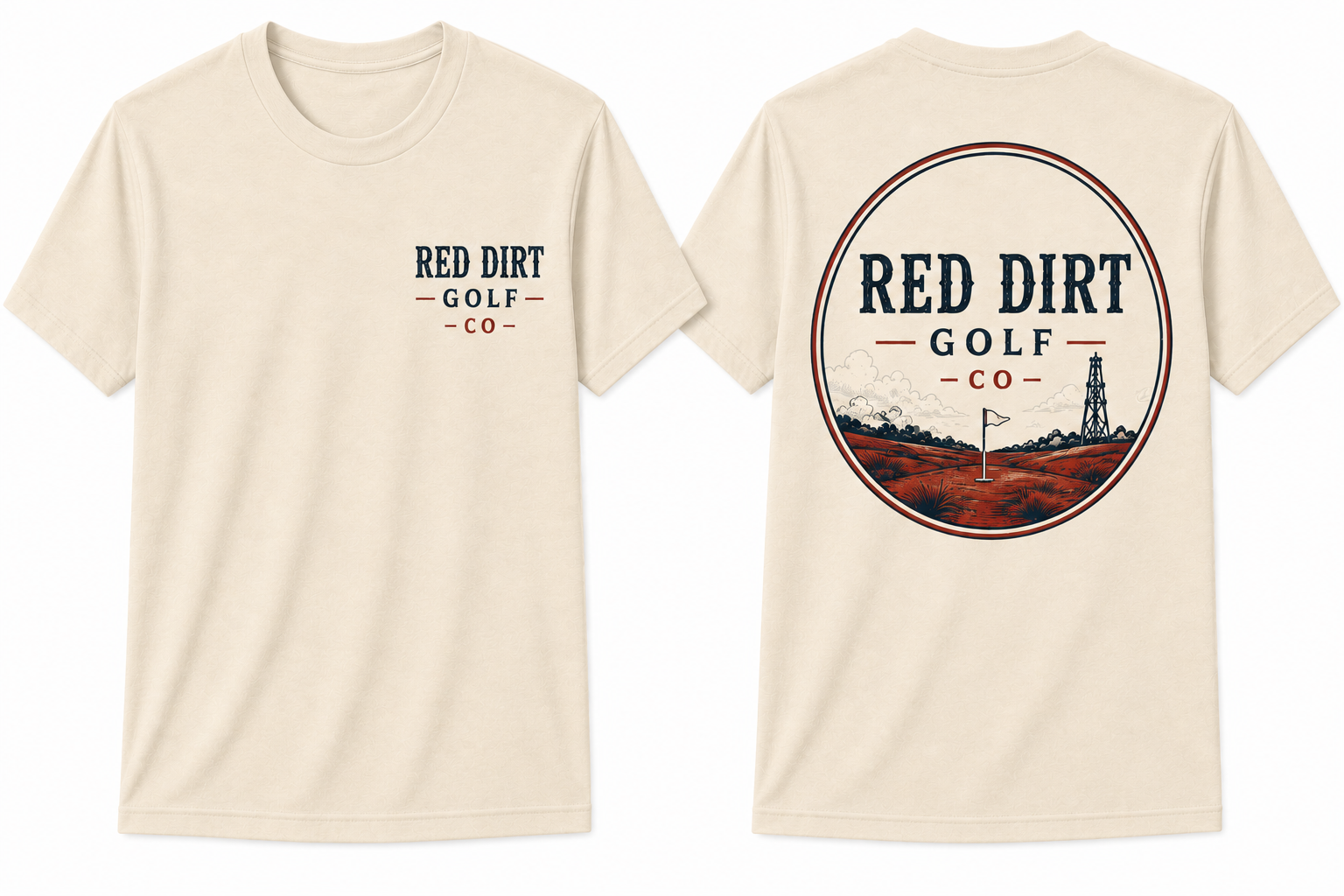 Men's Tee Shirt – Red Dirt Golf Co
