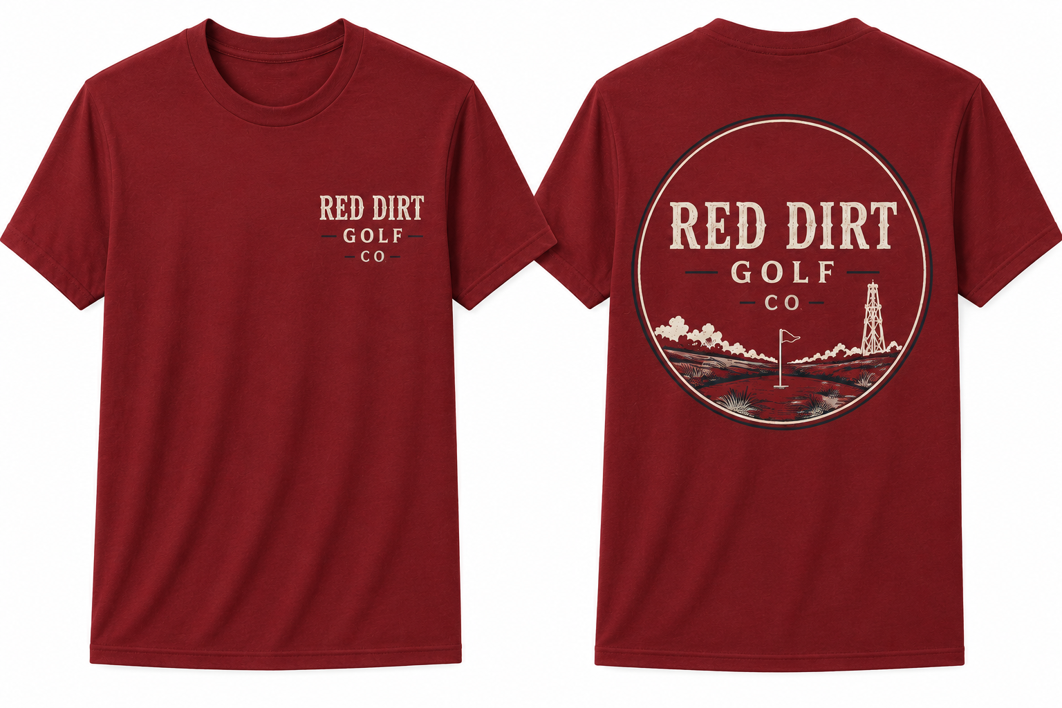 Men's Tee Shirt – Red Dirt Golf Co