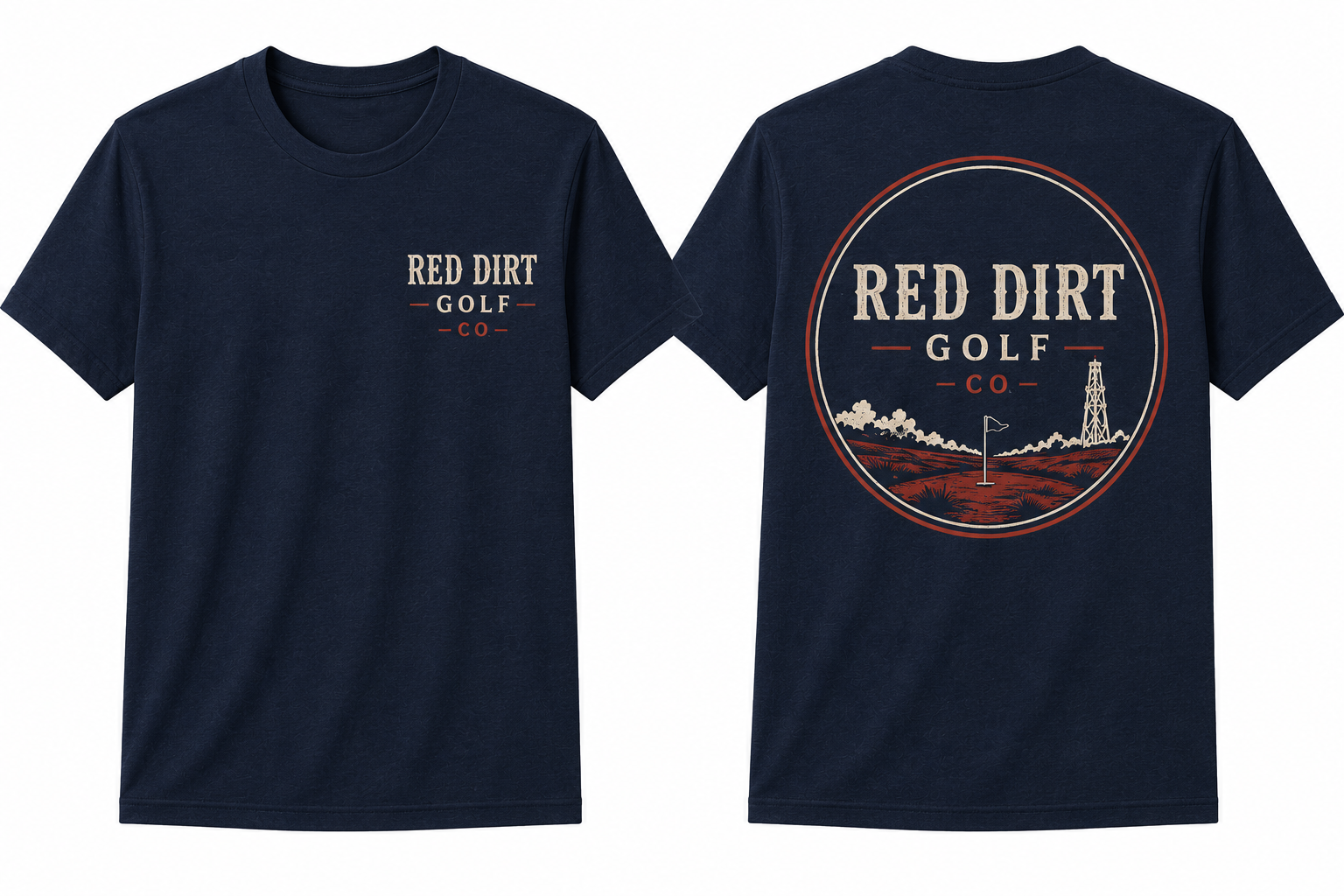 Men's Tee Shirt – Red Dirt Golf Co
